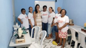Aulas do Projeto Costura Criativa em destaque